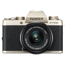 Fujifilm X T100 Digital Camera 15 45mm Xc Ois Pz Lens Champagne Gold With Shooting Grip Tripod Case Filter Kit Walmart Com In 2021 Mirrorless Camera Digital Camera System Camera
