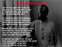 Nelson Mandela Invicutus My Coolest Quotes I Am The Captain Of My Soul Nelson Mandela Nelson Mandela Quotes Nelson Mandela Best Quotes