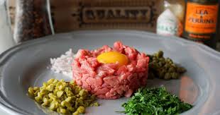 Tartare De Bœuf Recette Steak Tartare Tartare De Boeuf Alimentation