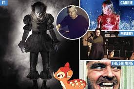 Master of horror Stephen King reveals he's scared of Bambi — as latest film  version of his creepy clown thriller 'It' hits cinemas