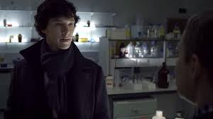 The writers really should have. Navy Cashmere Scarf Worn By Sherlock Holmes Benedict Cumberbatch In Sherlock Season 1 Episode 1 Spotern