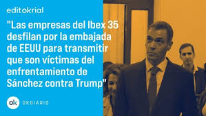 Sánchez mancha la imagen en EEUU de las grandes empresas españolas