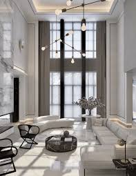 Black And White Interior House Design 65 Beautiful Modern Black White Living Room Inspired Livingroom Livingroomdesigns L High Ceiling Living Room Black And White Living Room Luxury Living Room