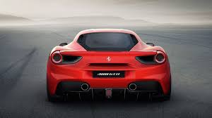 Ferrari 488 Gtb Concept Back View Sports Car Pictures Gallery