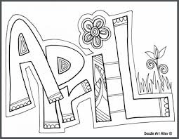 See the links below for more everlasting calendars and other coloring themes. Free Printable Month Of April Coloring Page The Frugal Free Gal