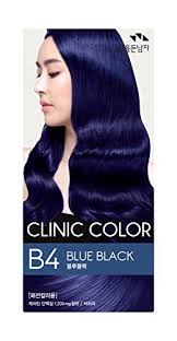 Reflective blue black hair color these black hair shades with ultra reflective blue tones are a striking way to accent your hair color. Amazon Com Somang Clinic Hair Color Blue Back B4 Beauty