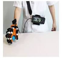 New Hand Rehabilitation Robot for Paralysis Patient Portable Size Hand  Training Device