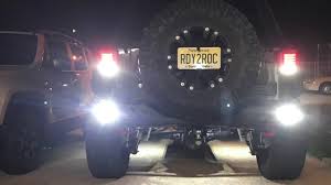 The leds allow each light to. Installing Rigid Industries Ignite Reverse Lights Jeep Wrangler Rubicon Youtube