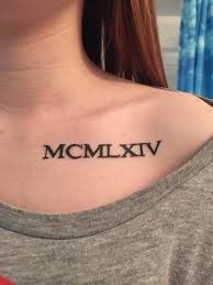 Roman numeral tattoos for men. 49 Roman Numeral Tattoo Ideas Best Designs Canadian Tattoos