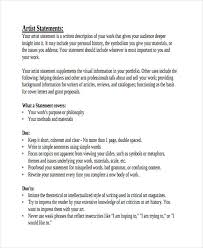 An thesis examples on performing arts statement is a prosaic composition of a small volume and free composition, expressing individual impressions and thoughts on a specific occasion or issue and obviously not claiming a definitive or exhaustive interpretation of the subject. Free 54 Statement Examples In Pdf Examples