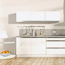 Pour faire entrer le bois dans une cuisine blanche, on misera principalement sur le plan de travail en choisissant une essence claire. Quel Plan De Travail Choisir Pour Une Cuisine Blanche Blog But