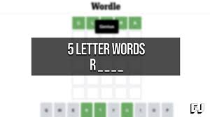 An introduction to basic statistical concepts and r programming skills necessary for analyzing data in the life scienc. 5 Letter Words Starting With R Wordle Guides Gamer Journalist
