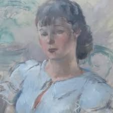 ▷ Jeune femme lisant (Mme Robert) by Paul Théophile Robert, 1924