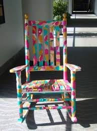 Rocking Chairs Painted Rocking Chairs Repainting Furniture Colorful Rocking Chair