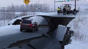 The 1964 alaska earthquake, the strongest earthquake ever recorded in north america, struck alaska's prince william sound, about 74 miles southeast of anchorage. Aftershocks Rattle Cleanup Efforts After Powerful Alaskan Earthquake