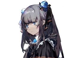 If it helps, use a makeup remover wipe to take off your makeup before applying a facial cleanser. Anime Anime Girls Lobelia Grey Hair Blue Eyes Wallpaper Resolution 2048x1536 Id 1185382 Wallha Com