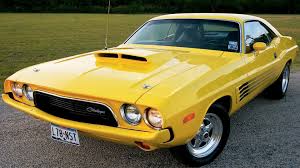 Image result for Bright Yellow 1970 Challenger