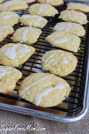 Let cool on the baking sheet for 2 to 3 minutes before transferring the cookies to a rack to cool thoroughly. Sugar Free Lemony Butter Cookies Low Carb Gluten Free