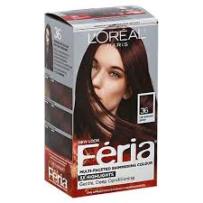To cover gray or white hair, to change to a color regarded as more fashionable or desirable. Loreal Hair Color Feria Chocolate Cherry 36 Each Safeway