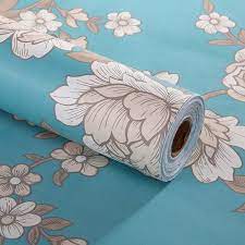 Other uses of contact paper include use as laptop skins and protective book. 12 15 Vintage Floral Wallpaper Self Adhesive Contact Paper Shelves Drawer Shelf Liner E Vintage Floral Wallpapers Floral Wallpaper Peel And Stick Wallpaper