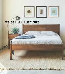 All teakvogue beds are made to fit standard malaysia/singapore sized mattresses teak wood color options: Orchid Teak Wood Bed Frame Majesteak Furniture