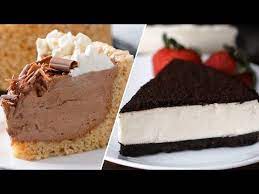 4 Easy No Bake Cheesecake Youtube Easy No Bake Cheesecake Non Bake Desserts Cheesecake
