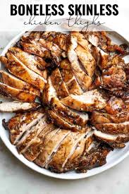 Low carb keto bread these honey mustard chicken thighs are perfect for a quick lunch or dinner, that both kids and adults will love! Balsamic Herb Chicken Thighs Boneless Skinless Proportional Plate