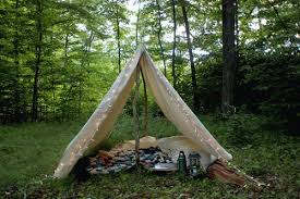 Stamp it down with your feet. 9 Easy Diy Outdoor Tents And Teepees Shelterness