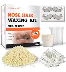 Nose Wax Kit with Mini USB Warmer