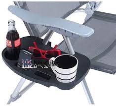Eureka directors chair with side table. Mts Clip On Camping Chair Side Table Outdoor Garden Fishing Beach Storage Tidy Amazon Co Uk Sports Outdoors