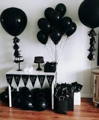 If it's a fall or halloween party, make cool black and white pumpkins decorated with bows. 200 Black White Parties Ideas In 2021 Black White Parties White Party Black And White Theme