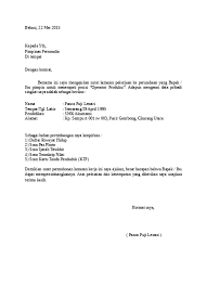 Contoh surat lamaran kerja guru via email. Lamaran Kerja 021