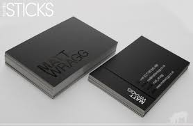 Fromthesticks Blog Matte Black For Matt Wragg Spot Gloss Business Cards Uncoated Business Cards Business Card Mock Up