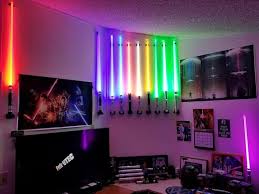 Best Wall Mount For A Single Lightsaber Galaxy S Edge Etsy Cool Walls Lightsaber Star Wars Decor