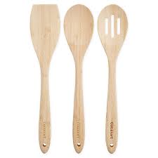 At lehman's, we stock a big selection of cleaning brushes, brooms, mops, utensils and supplies that will clean gently but thoroughly. Cuisinart 3 Piece Bamboo Kitchen Utensil Set Bed Bath And Beyond Canada