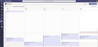 New Calendar App Replaces Meetings App In Teams But When Microsoft Tech Community