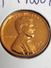 Details About 1961 Proof Lincoln Penny Rare Coins Worth