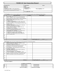The vehicle inspection sheet is usually prepared in the form of the spreadsheet document. Hgv Vehicle Inspection Checklist