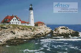 Reviews: Portland Head Lighthouse Cross Stitch Pattern to print online.
