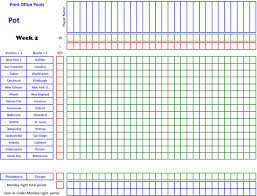 8 Best Printable Football Pool Sheets Printablee Com