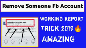 Someone blocked you), please provide. How To Remove Someone Fb Account By Strong Report Letest Trick 2019 Youtube