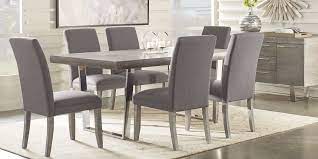 Cindy Crawford Home San Francisco Gray 5 Pc Dining Room With Charcoal Chairs In 2021 Rectangular Dining Room Table Dining Room Sets Affordable Dining Room Sets