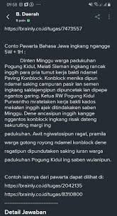 Sep 05, 2020 · ancase pawarta yaiku. Contoh Teks Pawarta Brainly Co Id