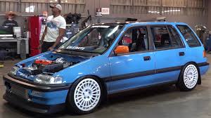 old honda civic wagon gets new 1 000 hp heart old honda civic wagon gets new 1 000 hp