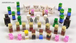 How many mobs are there in minecraft? Lego Minecraft Micromob Population Explosion