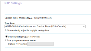 Solved Loss Of Internet After Time Synchronized With Ntp Netgear Communities