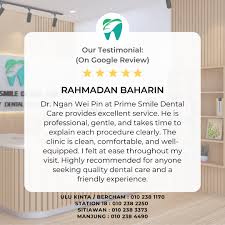 Prime Smile Dental Care - Manjung 牙科诊所 | Restorative Specialist (Root Canal Treatment, Implant)