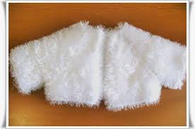 Sakalli Ipten Bolero Modeli Orgu Tig Isleri Taklit Kurk