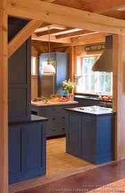 Pictures Of Kitchens Traditional Blue Kitchen Cabinets Log Home Kitchens Blue Kitchen Cabinets Kitchen Cabinet Colors