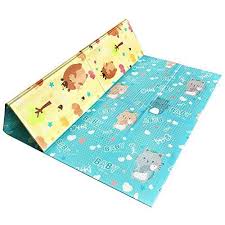 Tumama Foldable Baby Playmat Crawling Mat For Kids Babies Toddler Infant Soft Xpe Foam Non Toxic Shock Reversible Waterproof Baby Play Mat Playmat Baby Gym Mat